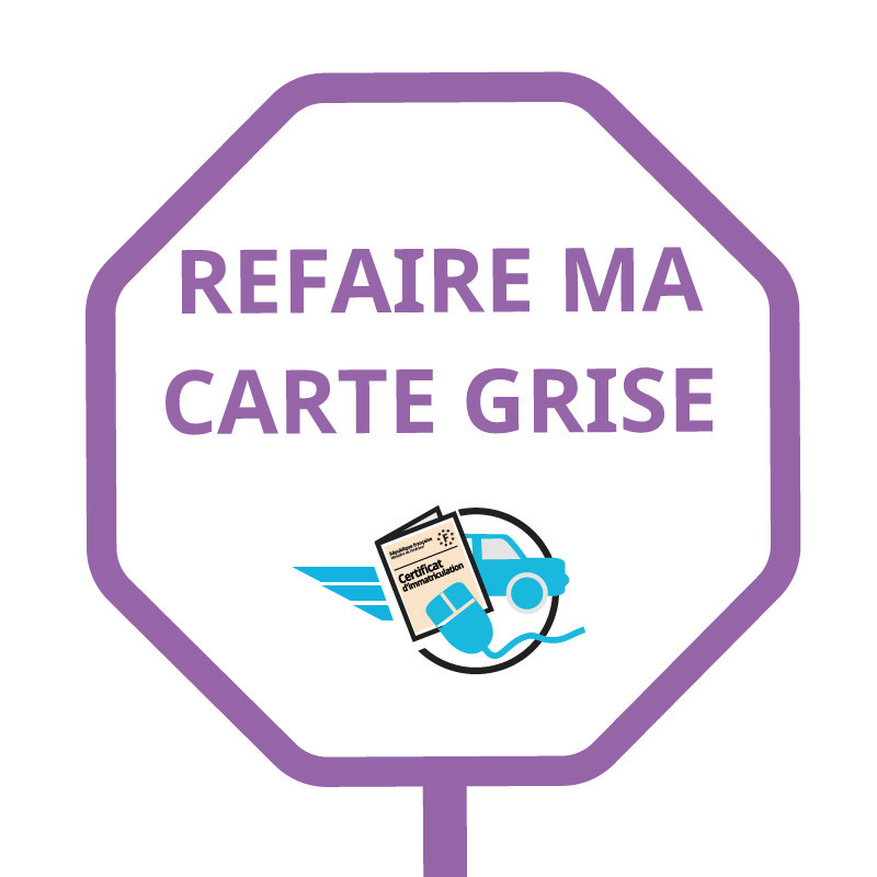 Démarche carte grise en ligne : duplicata carte grise certificat d'immatriculation