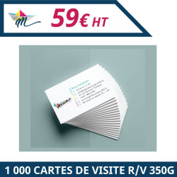 Imprimeur Marseille : Carte de visites recto/verso